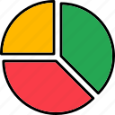 pie, chart, piechart, graph, report, statistics, icon