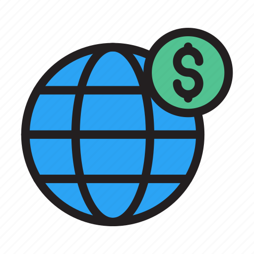 Dollar, global, marketing, finance, trading icon - Download on Iconfinder