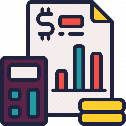 Calculation, stock, banking, currency, finance icon - Download on Iconfinder