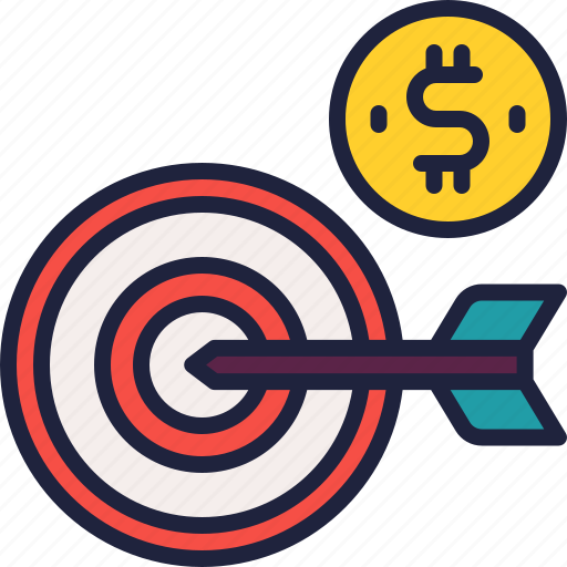 Goal, target, money, finance, growth icon - Download on Iconfinder