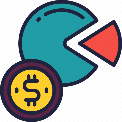 Pie, chart, money, finance, growth, presentation icon - Download on Iconfinder