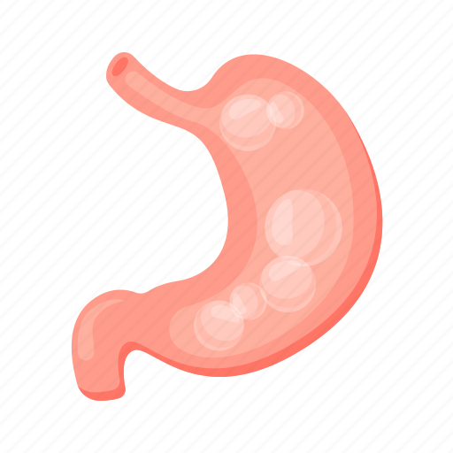 Bloating, flat, icon, stomach, digestion, pain, symptom icon - Download on Iconfinder