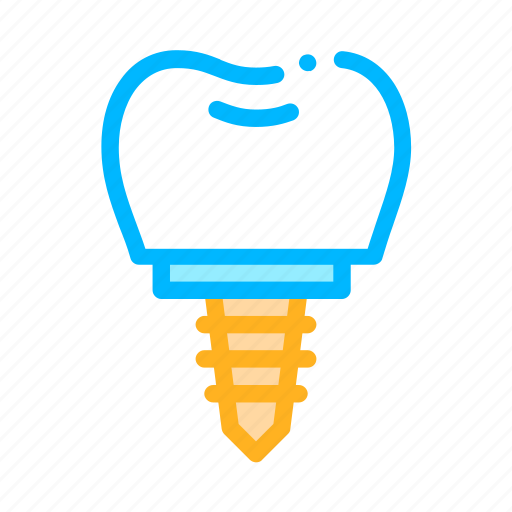 Dentist, implant, stomatology, tooth icon - Download on Iconfinder