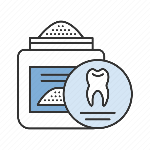 Brushing, dental, dentifrice, stomatology, teeth, teethcare, tooth powder icon - Download on Iconfinder
