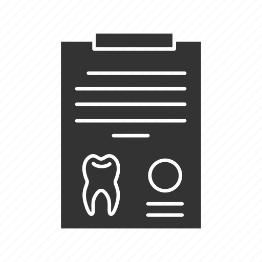 Clipboard, dental, dentist advice, diagnosis, report, stomatology, teeth icon - Download on Iconfinder