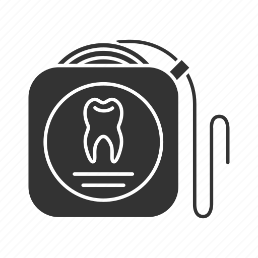 Dental floss, dentifrice, floss, hygiene, teeth, teethcare, tooth icon - Download on Iconfinder