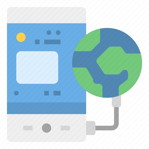 Application, earth, global, smartphone, warming icon - Download on Iconfinder