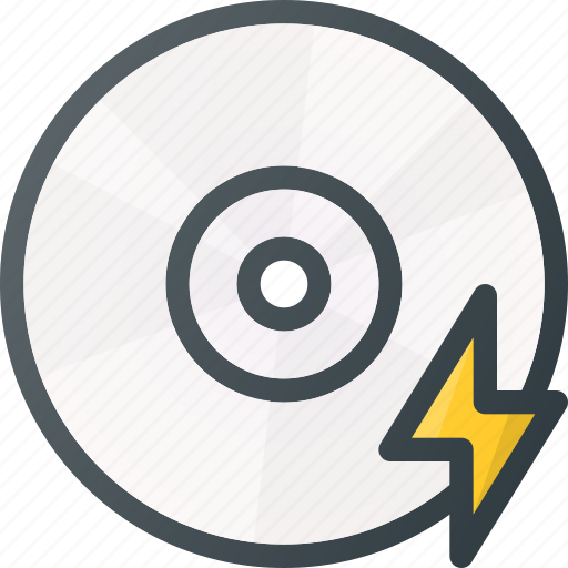 Compact, disk, drive, fast, storage icon - Download on Iconfinder