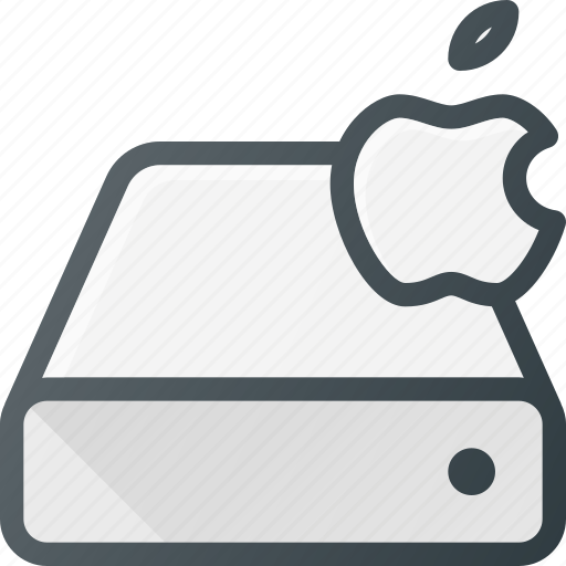 Disk, drive, hard, ios, mac, storage, system icon - Download on Iconfinder