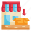 box, delivery, shop, sale, shopping, package, store icon 
