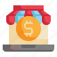 online, shop, payment, business, marketing, store icon 