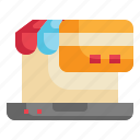 payment, online, shop, credit, card, shopping, web, browser, store icon
