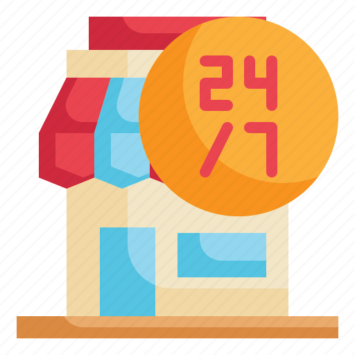 Shop, open, sale, hour, shopping, store icon icon - Download on Iconfinder