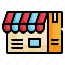box, shop, sale, purchase, shopping, store icon, package