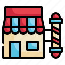 shop, barber, business, store icon
