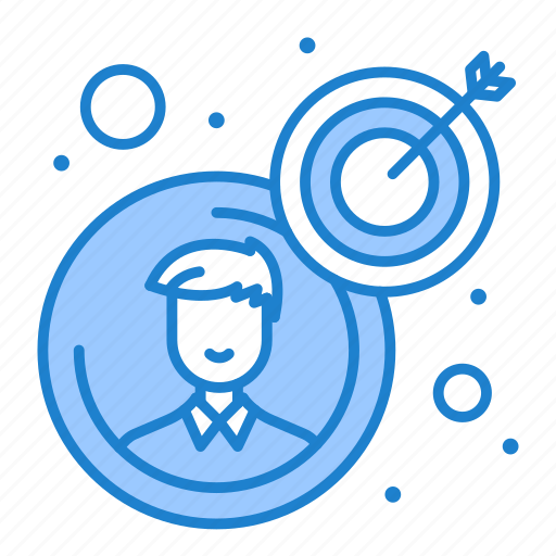 Business, goal, man, target icon - Download on Iconfinder