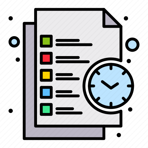 Business, list, management, task, time icon - Download on Iconfinder