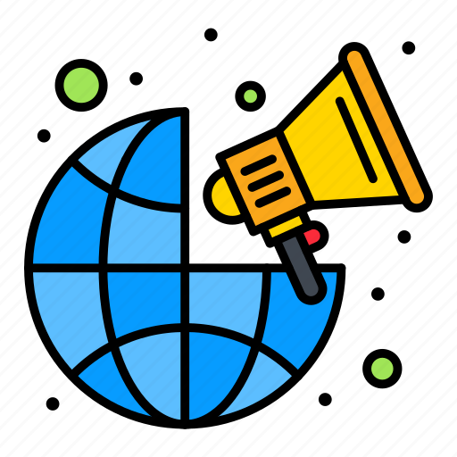 Broadcast, global, marketing, worldwide icon - Download on Iconfinder
