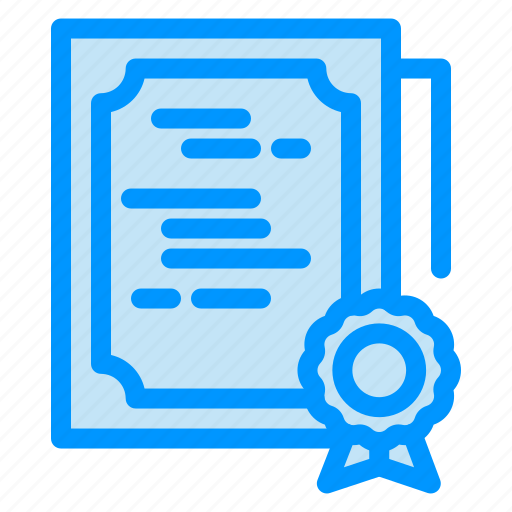 Certificate, diploma, document, sign, stamp icon - Download on Iconfinder