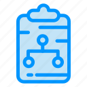 clipboard, connect, document, network, paper