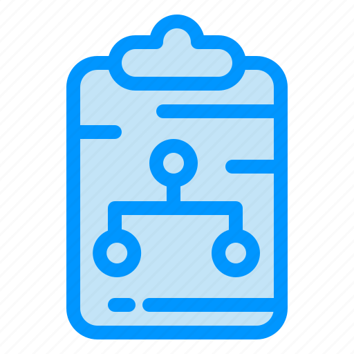 Clipboard, connect, document, network, paper icon - Download on Iconfinder