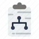 clipboard, connect, document, network, paper