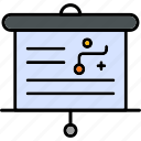 strategy, clipboard, planning, icon