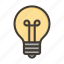 bulb, light, idea, creative, innovation 