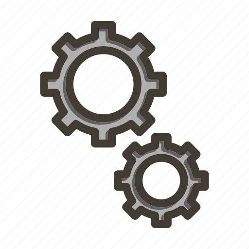 Gears, settings, gear, cogwheel, configuration icon - Download on Iconfinder
