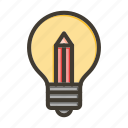 creative, idea, innovation, bulb, light