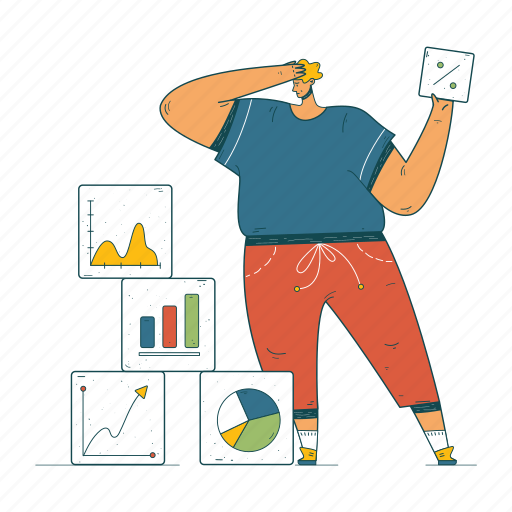 Gathers, statistics, strategy, plan, planning, management, solution illustration - Download on Iconfinder