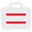 bag, work, job, portfolio, briefcase 