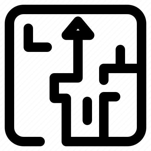 Map, navigation, land, plot, area icon - Download on Iconfinder