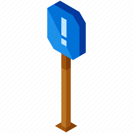 Alert, element, road, sign, street, warning icon - Download on Iconfinder