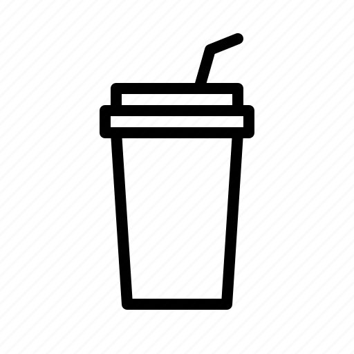 Cup, drink, beverage, cola, ice, coffee, bottle icon - Download on Iconfinder