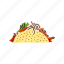 taco, food 