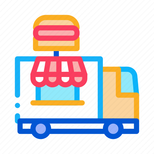 Bicycle, cart, fast, food, sauce, stand, truck icon - Download on Iconfinder