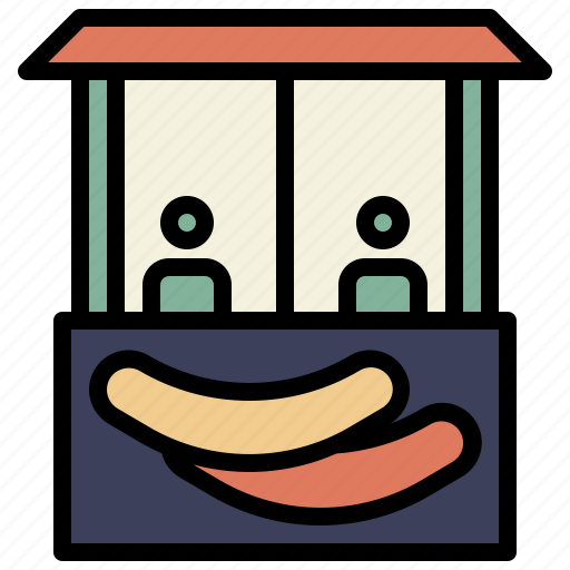 Hot, dog, fast, food, grill, sausage icon - Download on Iconfinder