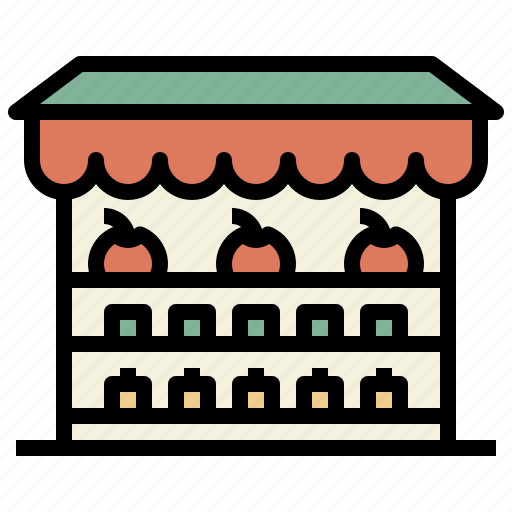 Grocery, retail, sell, shelf, store icon - Download on Iconfinder
