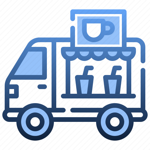 Coffee, truck, commerce, shopping, street, food, shopz icon - Download on Iconfinder