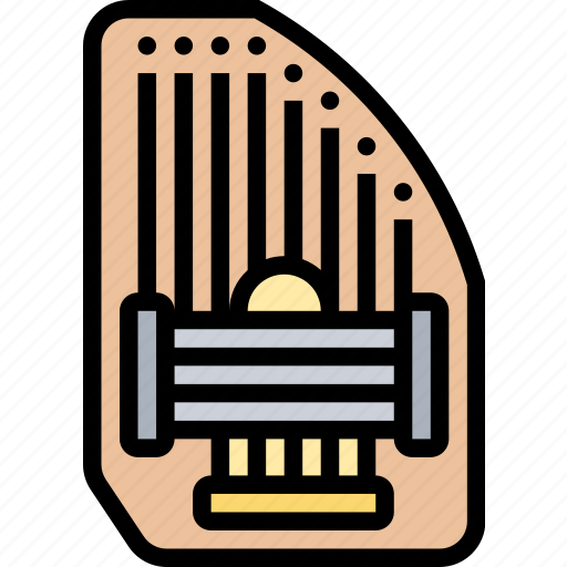 Autoharp, chord, zither, string, instrument icon - Download on Iconfinder