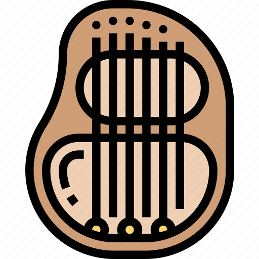 Harp, melody, orchestra, classical, instrument icon - Download on Iconfinder