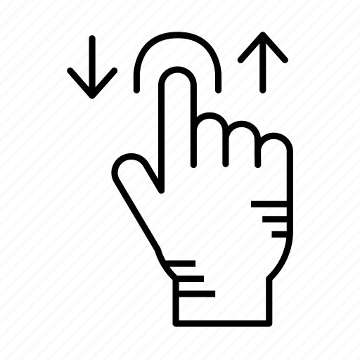 Finger, gesture, hand, hand gesture, hand touch, touch, touch screen icon - Download on Iconfinder