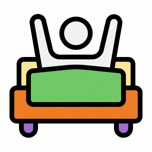 Wake up, get up, bed room, early, morning icon - Download on Iconfinder