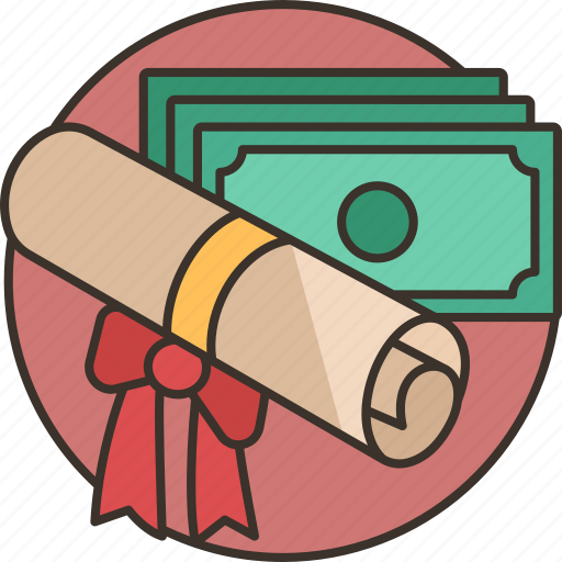 Scholarship, education, finance, fund, loan icon - Download on Iconfinder