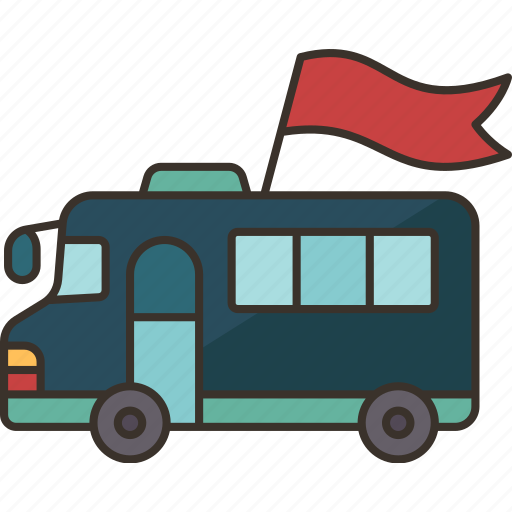 School, bus, trip, student, transportation icon - Download on Iconfinder