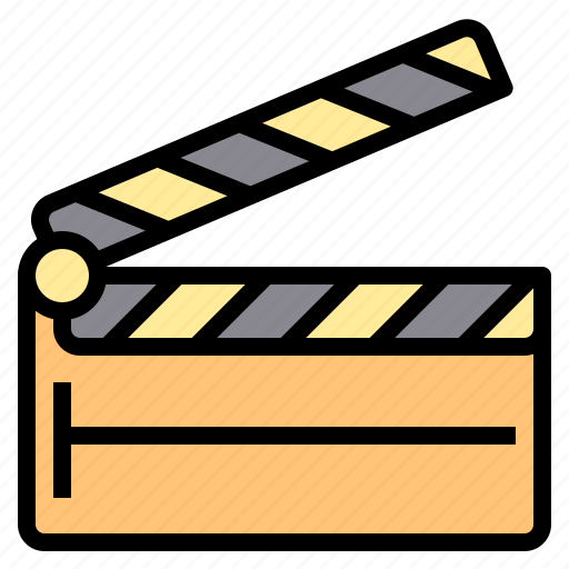 Clipboard, sutdio, movie, multimedia, document icon - Download on Iconfinder