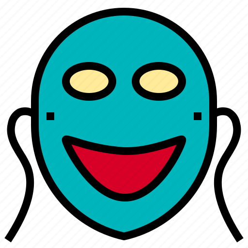 Entertainment, face, film, mask, movie, studio icon - Download on Iconfinder