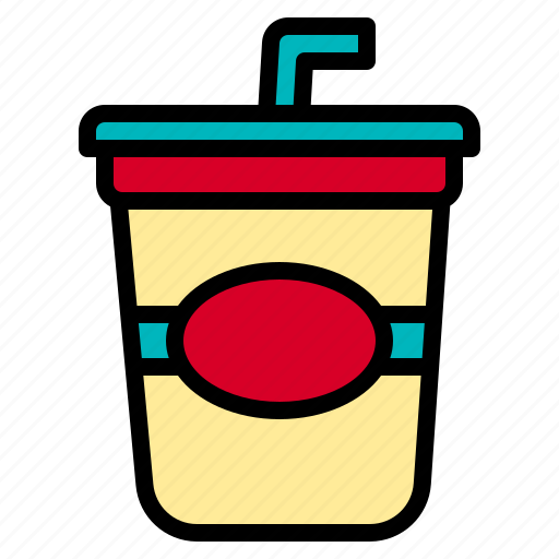 Drink, entertainment, film, movie, soda, studio icon - Download on Iconfinder