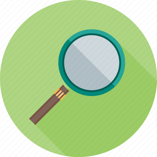 Study, magnifying glass, search, student, user icon - Download on Iconfinder